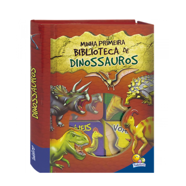 MINHA PRIMEIRA BIBLIOTECA DE DINOSSAUROS: BOX C/ 06 UNIDADES