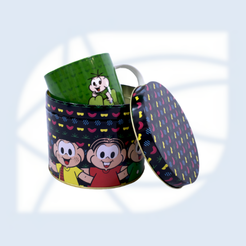 CANECA NA LATA CEBOLINHA - TURMA DA MÔNICA