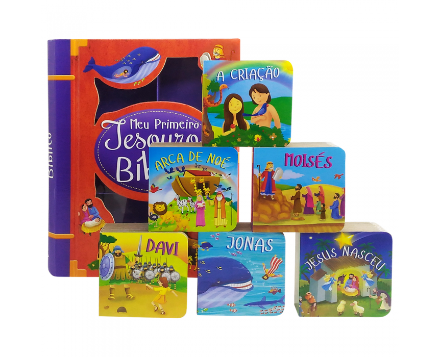 LIVRO – MEU PRIMEIRO TESOURO BÍBLICO (MALETINHA)