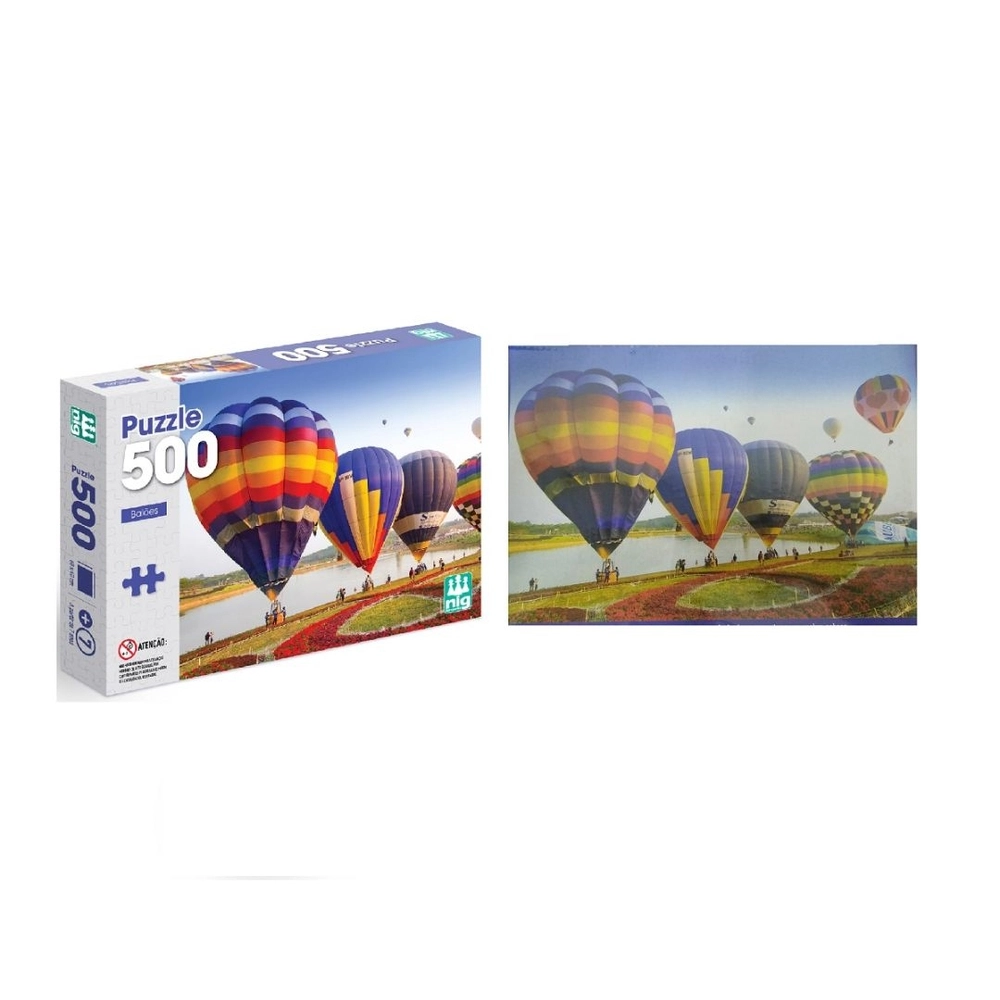 PUZZLE - QUEBRA CABEÇA BALÕES - 500 PEÇAS